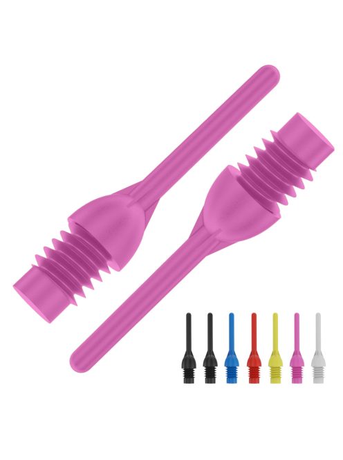 BULL'S DARTS HEGY Point Tips pink 6mm
