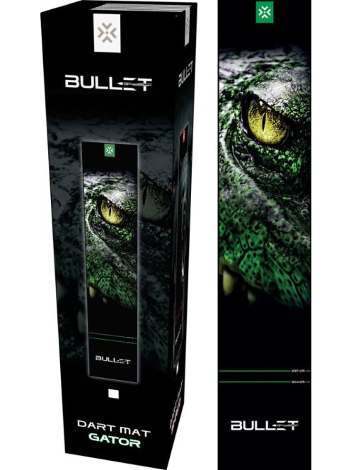Bullet Gator darts szőnyeg 300x60 cm