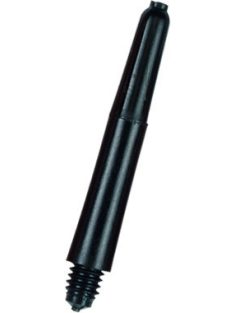   Bull's Darts szár Nylon rövid fekete 2B/A standard menetes, szorító gyűrűvel