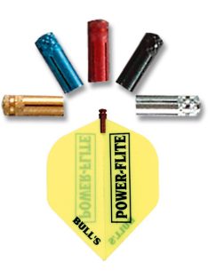 Bull's Darts Tollvédő ALU fekete