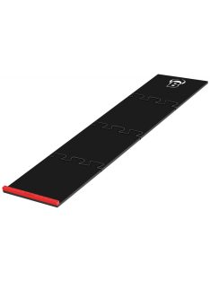   darts szőnyeg Bull's Dart Mat, fekete-piros, dobóleces