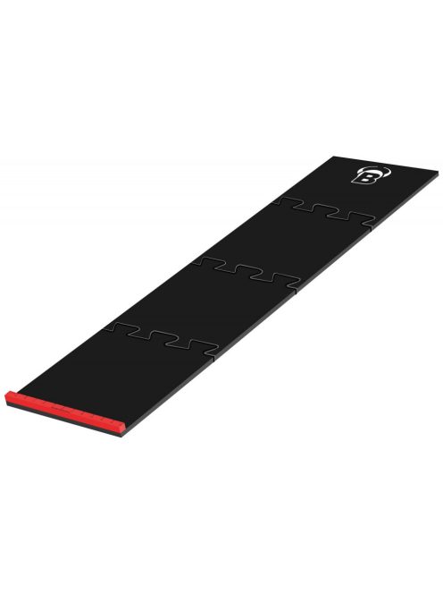 darts szőnyeg Bull's Dart Mat, fekete-piros, dobóleces
