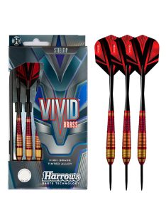 Dart szett Harrows steel Vivid piros 24gr R