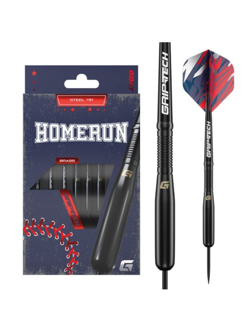 GOAT Darts szett Homerun Baseball steel fekete 15g