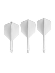 Darts toll és szár egyben GOAT XFLEX rövid, 19mm, fehér
