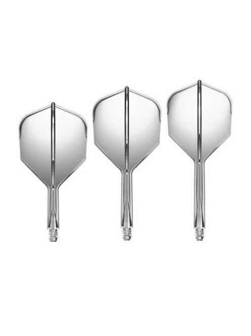 Darts toll és szár egyben GOAT XFLEX rövid, 19mm, áttetsző