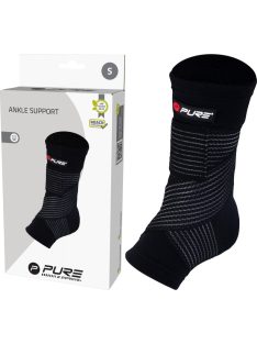   Pure Bokavédő/bokatámasz/rögzítő/szorító M méretben fekete