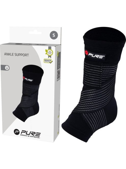 Pure Bokavédő/bokatámasz/rögzítő/szorító M méretben fekete