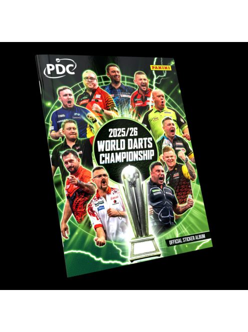 Panini PDC World Darts Championship 2025/26 - Official Gyűjtői füzet puhafedelű