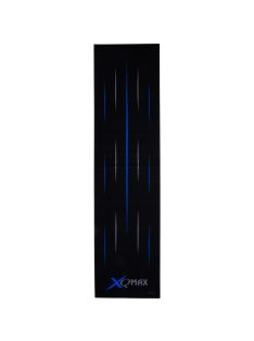 XQMAX Szőnyeg NYLON, HD nyomtatással. Fekete-kék 60X237CM