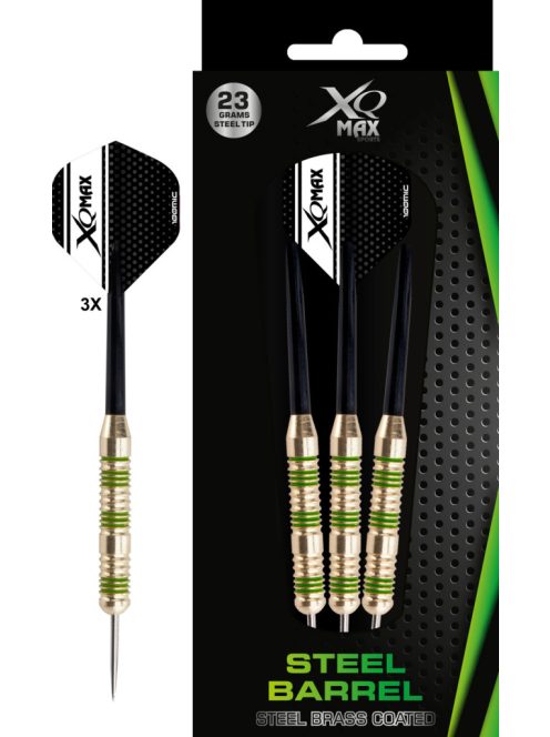 XQ Max darts szett steel 23 g réz
