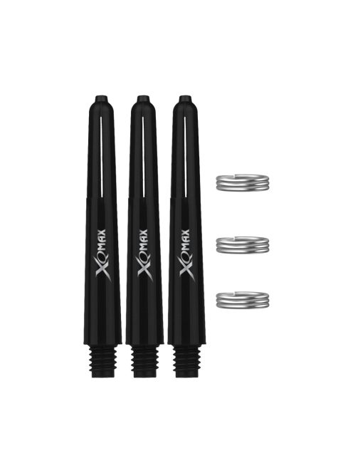 XQMAX 3X 35-42-48 MM PVC szár fekete