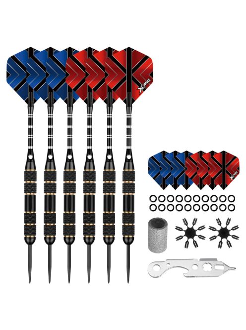 XQ Max 56 részes darts készlet steel