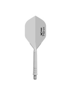 XQMAX Darts toll és szár egyben fehér 22 MM