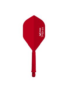 XQMAX Darts toll és szár egyben 22 MM piros