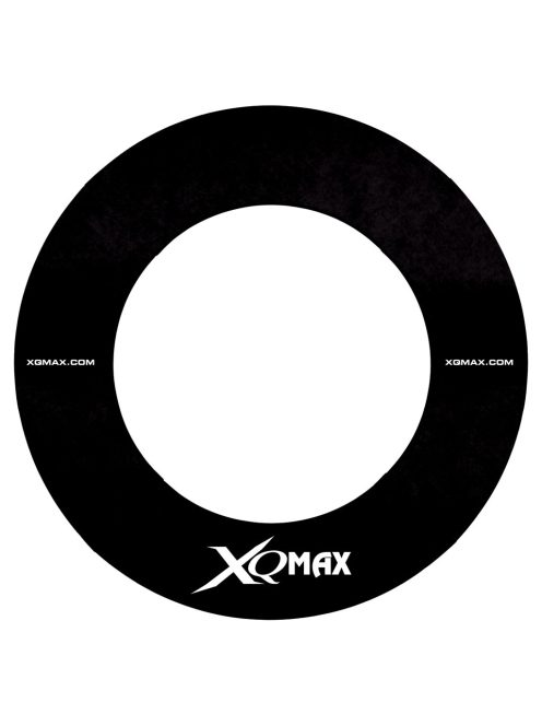 XQMAX darts falvédő 4 részes, fekete színben  (mintás és minta nélküli oldallal is)
