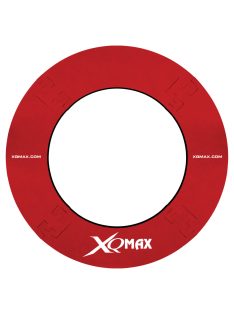   XQMAX darts falvédő 4 részes, piros színben (mintás és minta nélküli oldallal is)